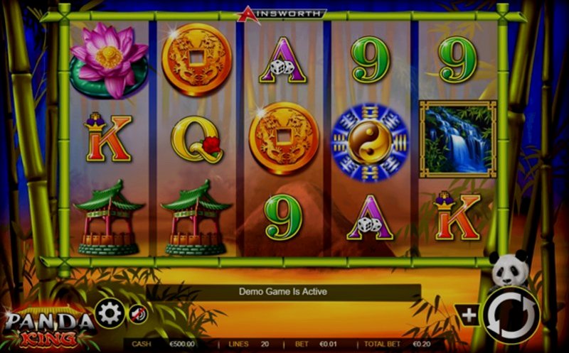 Играть Panda King от Ainsworthgame в казино 1Win