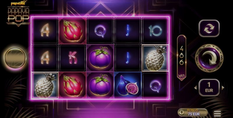 Играть Papaya Pop от Yggdrasil в казино 1Win