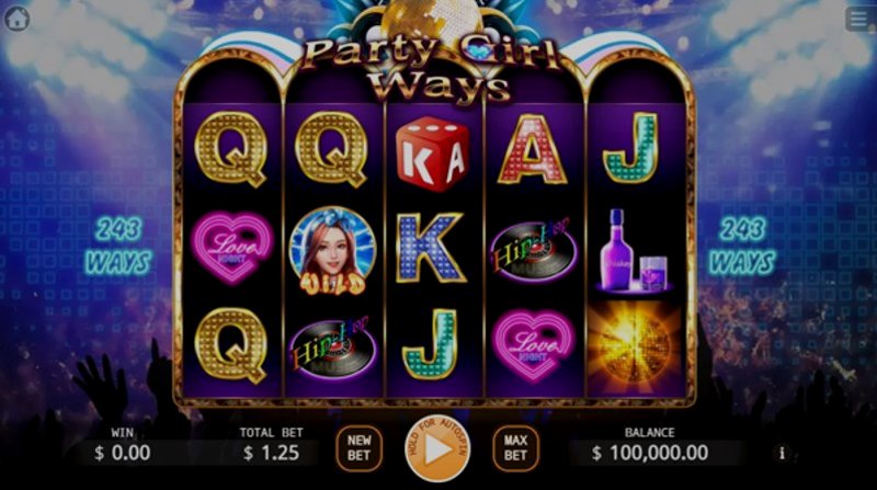 Играть Party Girl от Kagaming в казино 1Win