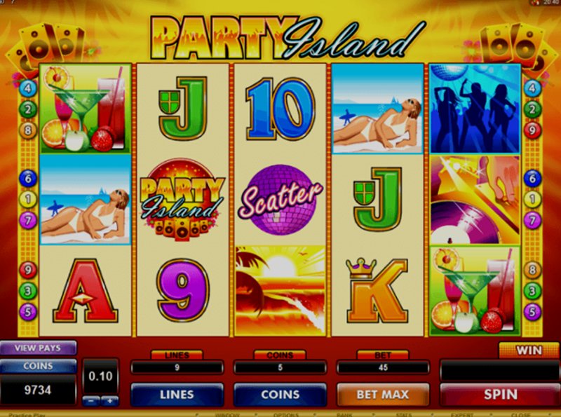 Играть PARTY ISLAND от Cq9 в казино 1Win