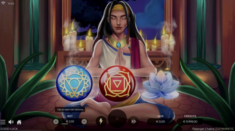Играть Patanjali Chakra от Spinmatic в казино 1Win