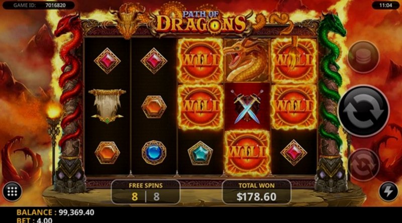 Играть Path of Dragons от Swintt в казино 1Win