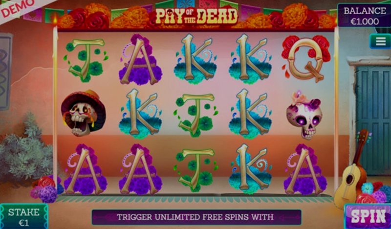 Играть Pay of the Dead от Slingo в казино 1Win