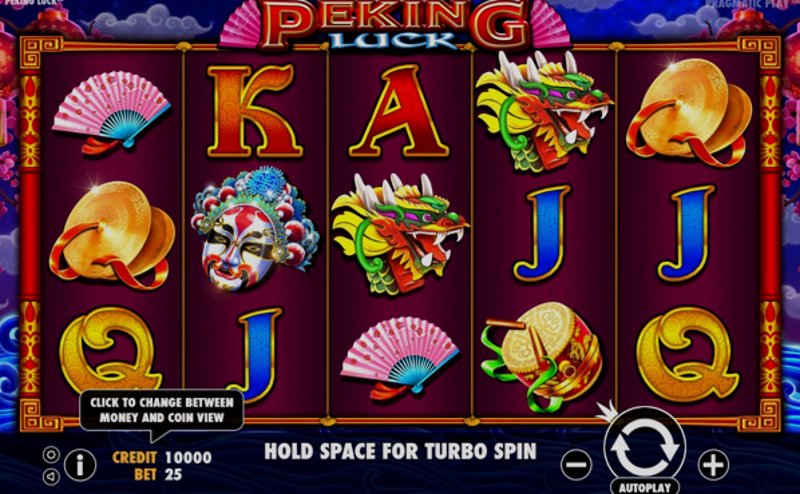 Играть Peking Luck от Pragmatic в казино 1Win