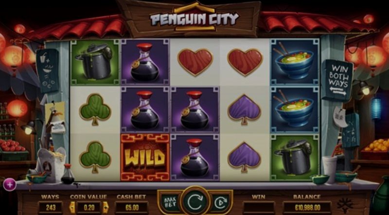 Играть Penguin City от Yggdrasil в казино 1Win