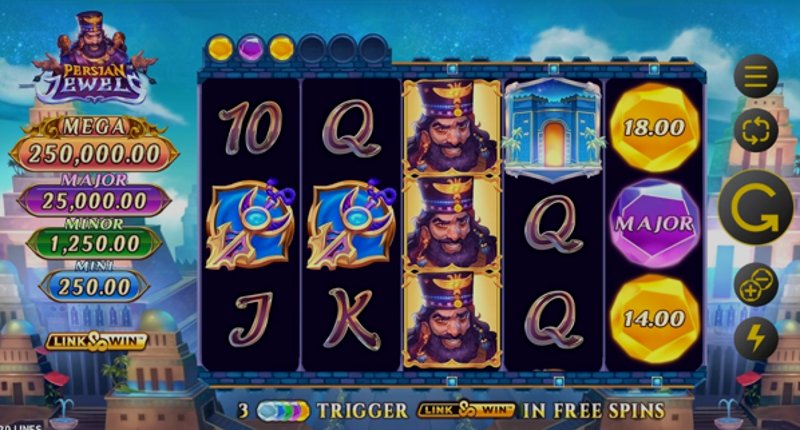 Играть Persian Jewels от Games Global в казино 1Win