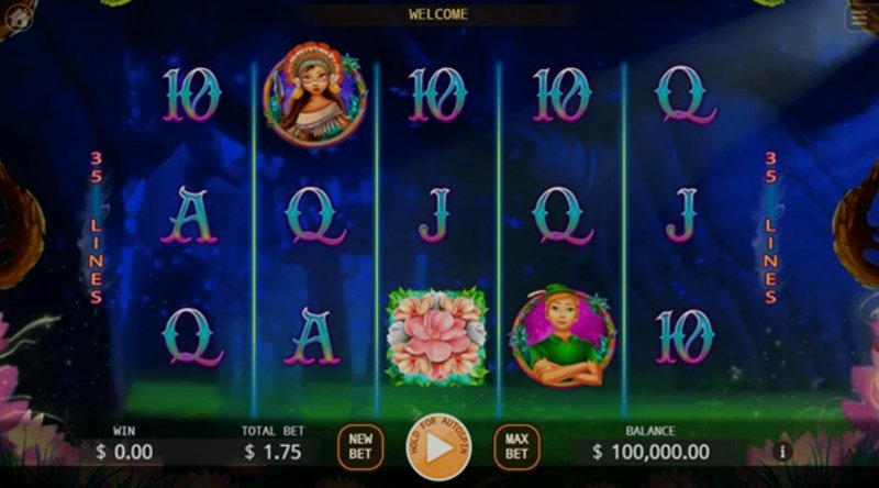 Играть Peter Pan от Kagaming в казино 1Win