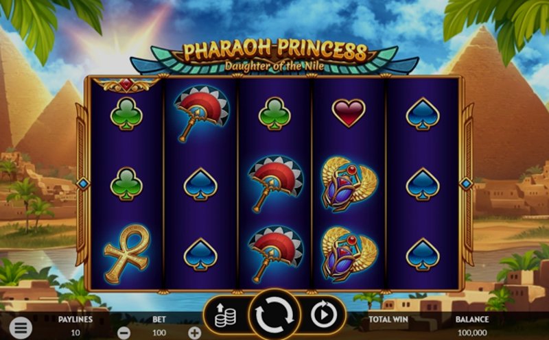 Играть Pharaoh Princess от Apparat в казино 1Win