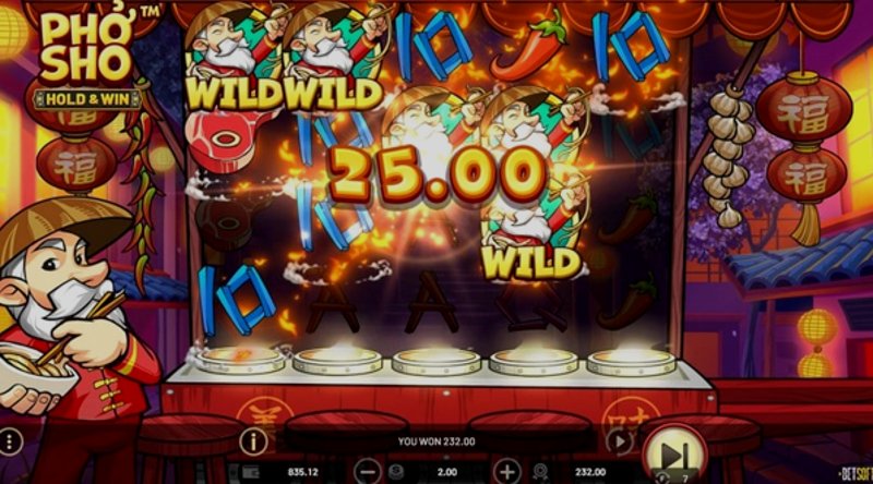Играть Pho Sho от Betsoft в казино 1Win