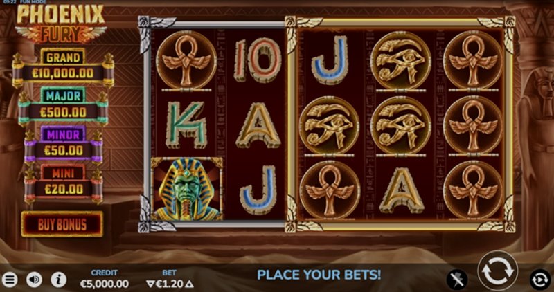 Играть Phoenix Fury от Bluehorn в казино 1Win