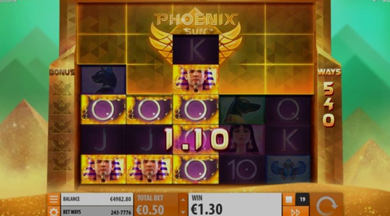 Играть Phoenix Sun от Quickspin в казино 1Win