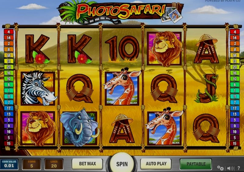 Играть Photo Safari от Playn Go в казино 1Win