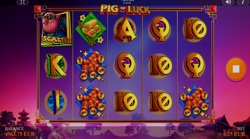 Играть Pig Of Luck от Cq9 в казино 1Win