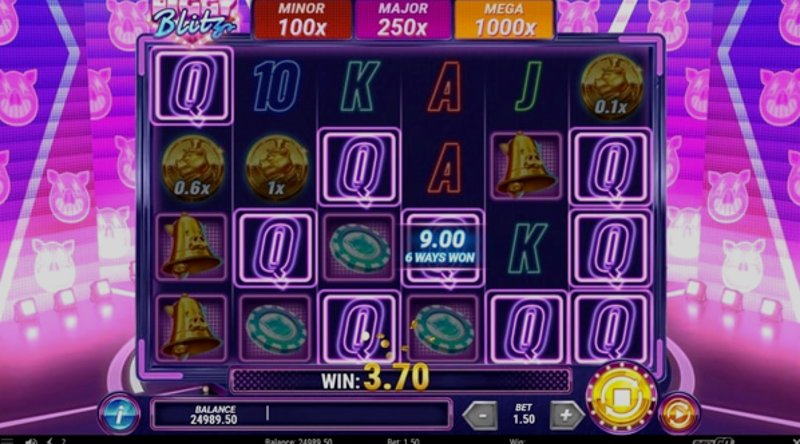 Играть Piggy Blitz от Playn Go в казино 1Win