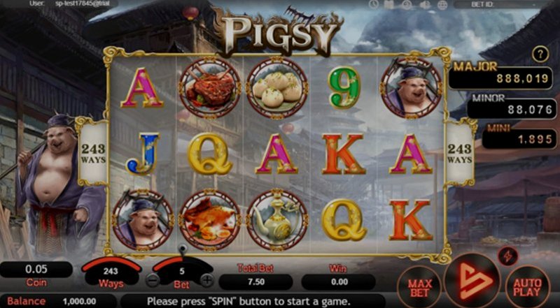 Играть Pigsy от Simpleplay в казино 1Win