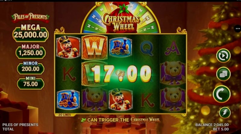 Играть Piles of Presents от Games Global в казино 1Win