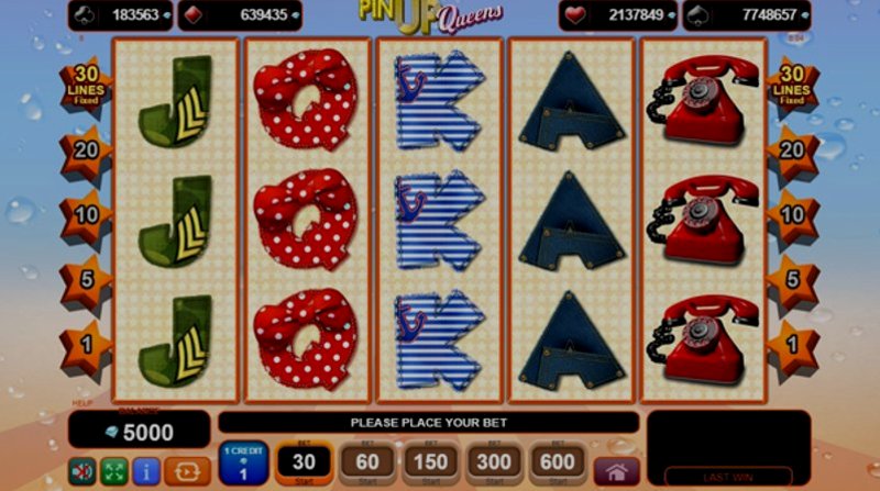 Играть Pin Up Queens от Amusnet Interactive в казино 1Win