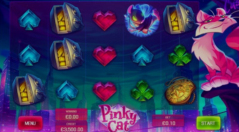 Играть Pinky Cat от Apollo Play в казино 1Win