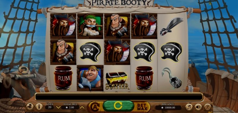 Играть Pirate Booty от Booming в казино 1Win