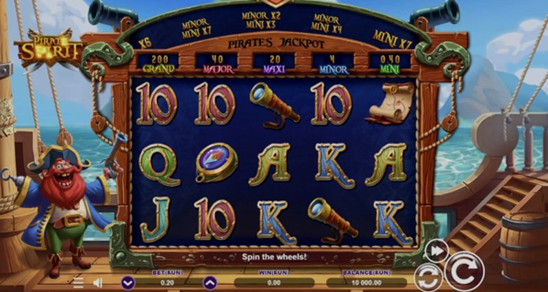 Играть Pirate Spirit от Zillion в казино 1Win