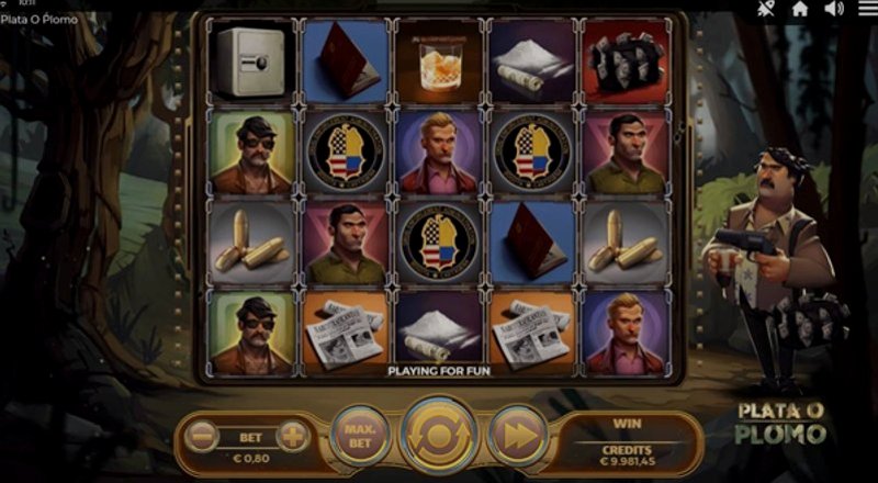 Играть Plata O Plomo от Spinmatic в казино 1Win