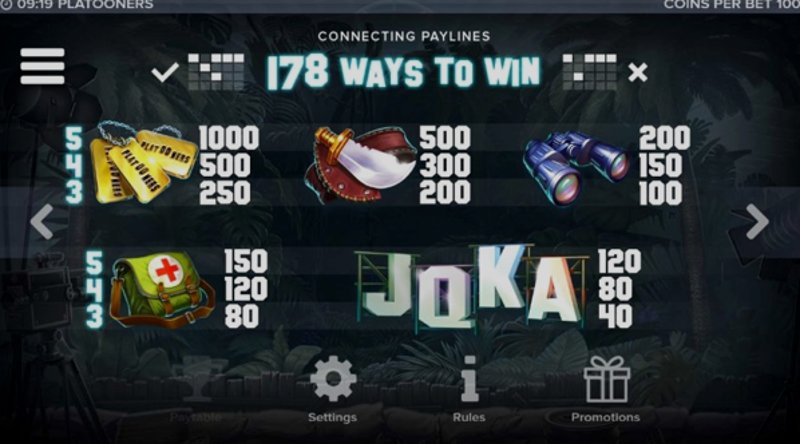 Играть Platooners от Elk в казино 1Win