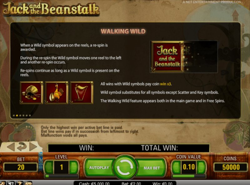 Jack And The Beanstalk NetEnt в казино 1Win (1Вин) Jack And The Beanstalk NetEnt в казино 1Win (1Вин)