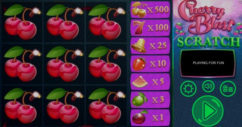 Играть Cherry Blast от Iron Dog Studios в казино 1Win
