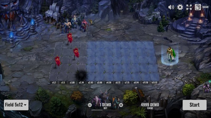 Играть Courier Sweeper от Evoplay в казино 1Win