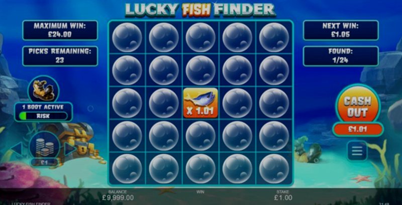 Играть Lucky Fish от Wazdan в казино 1Win