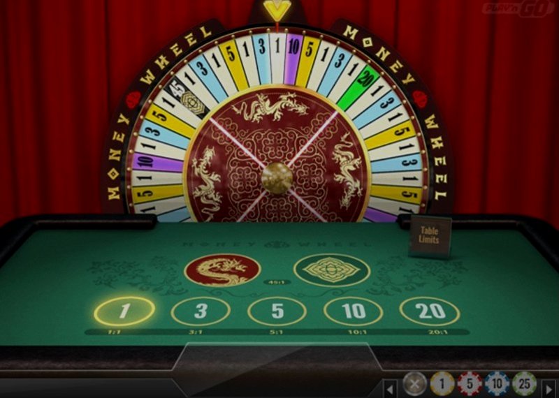 Играть Money Wheel от Playn Go в казино 1Win