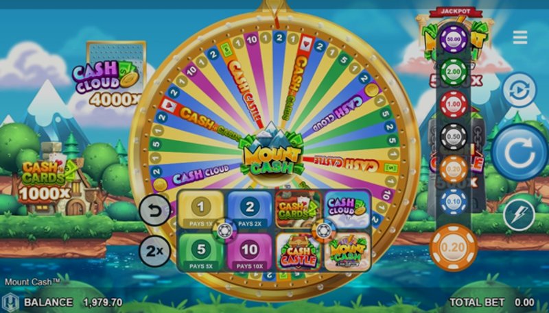 Играть Mount Cash от Games Global в казино 1Win
