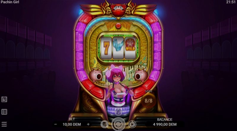 Играть Pachin Girl от Evoplay в казино 1Win