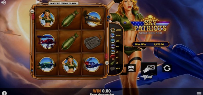 Играть Sky Patriots от Crazy Bilions в казино 1Win