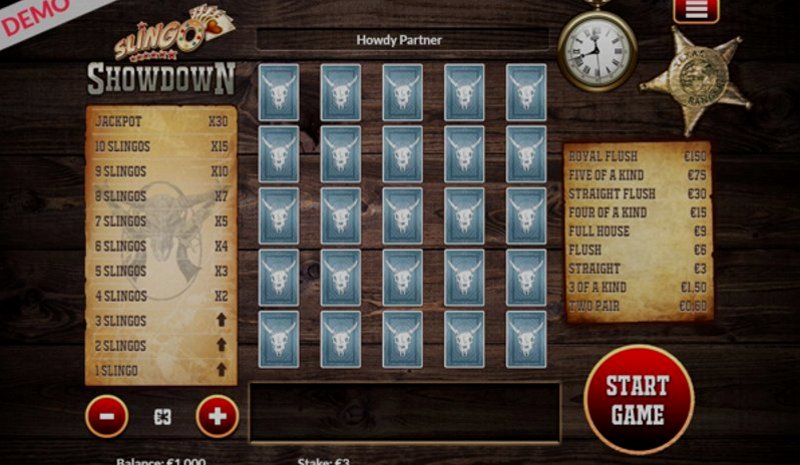 Играть Slingo Showdown от Slingo в казино 1Win