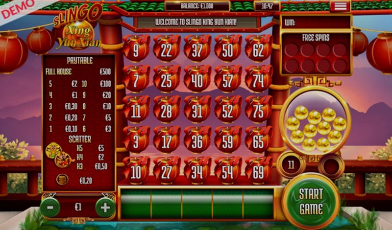 Играть Slingo Xing Yun Xian от Slingo в казино 1Win