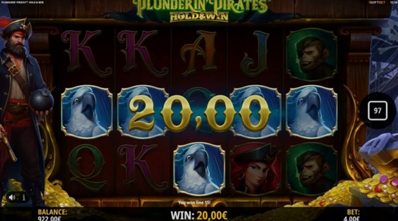 Играть Pirates Hold от Red Tiger в казино 1Win