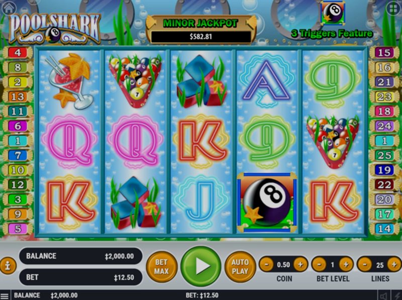 Играть Pool Shark от Habanero в казино 1Win