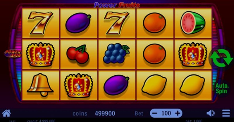 Играть Power Fruits от Swintt в казино 1Win