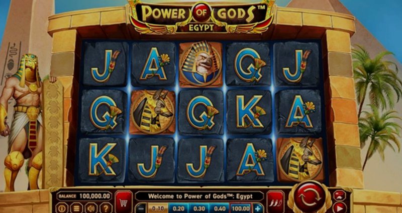 Играть Power of Gods: Egypt от Wazdan в казино 1Win