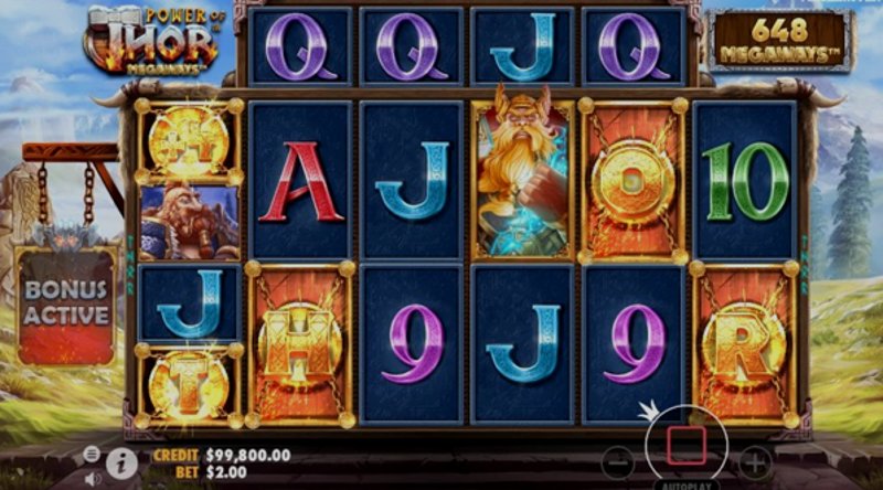 Играть Power of Thor Megaways от Pragmatic в казино 1Win