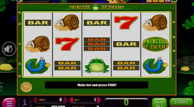 Играть Princess Of Swamp от Belatra в казино 1Win