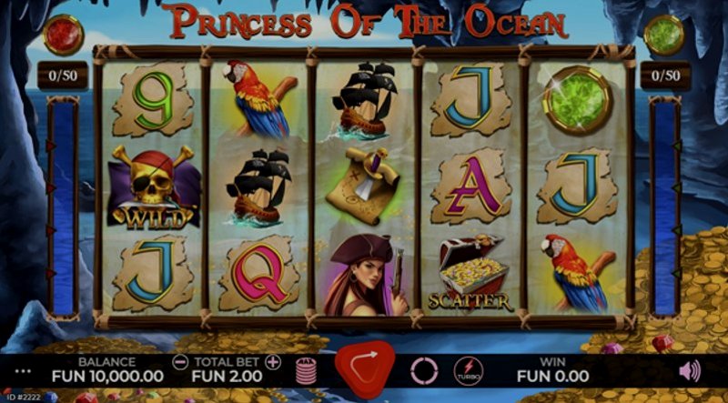 Играть Princess of the Ocean от Caleta в казино 1Win