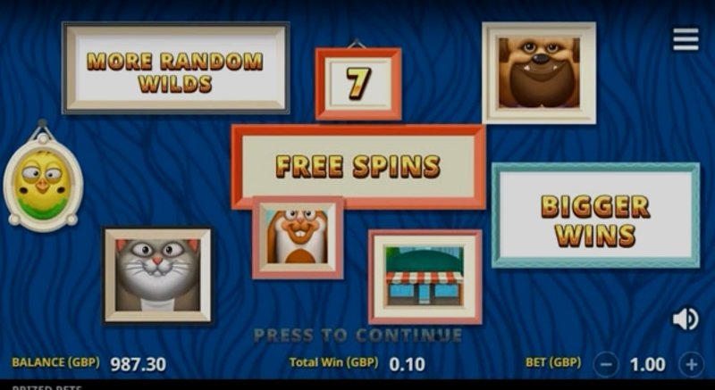 Играть Prized Pets Gigablox от Yggdrasil в казино 1Win
