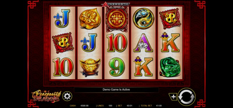 Играть Prosperity Dragon от Ainsworthgame в казино 1Win