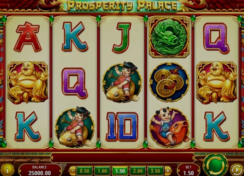 Играть Prosperity Palace от Playn Go в казино 1Win