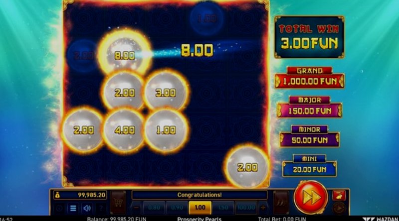 Играть Prosperity Pearls от Wazdan в казино 1Win