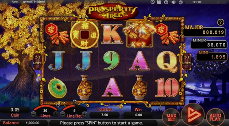Играть Prosperity Tree от Simpleplay в казино 1Win