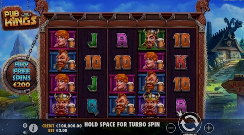 Играть Pub Kings от Pragmatic в казино 1Win