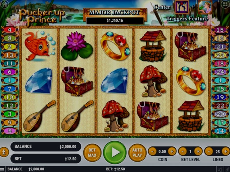 Играть Pucker Up Prince от Habanero в казино 1Win